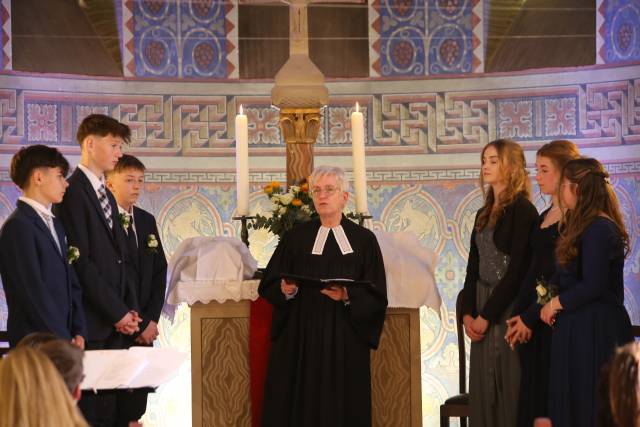 Konfirmantion in Coppengrave