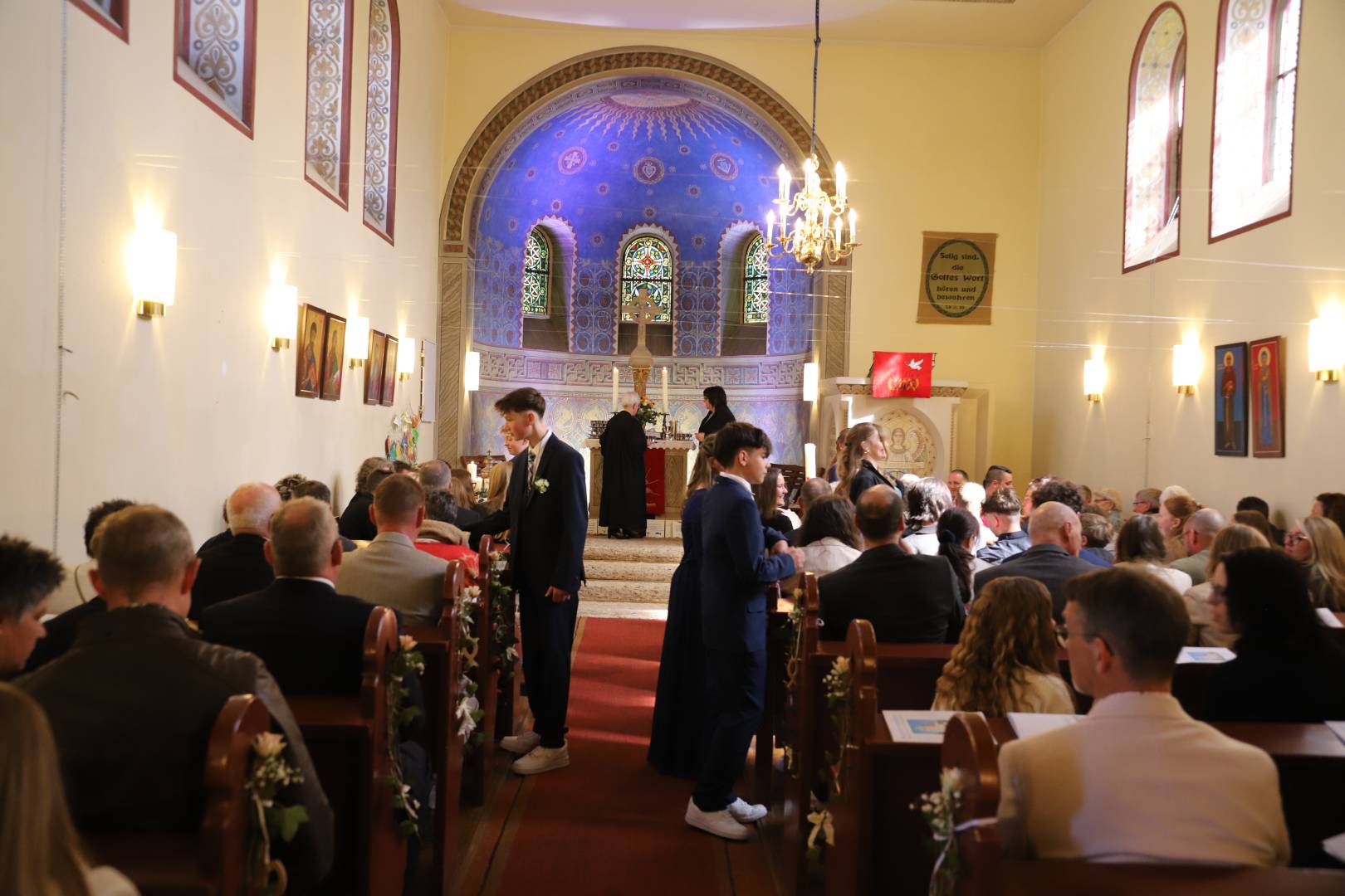 Konfirmantion in Coppengrave