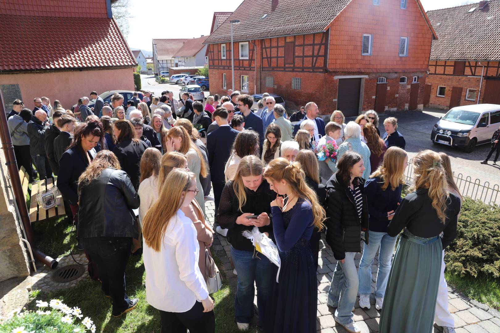 Konfirmantion in Coppengrave