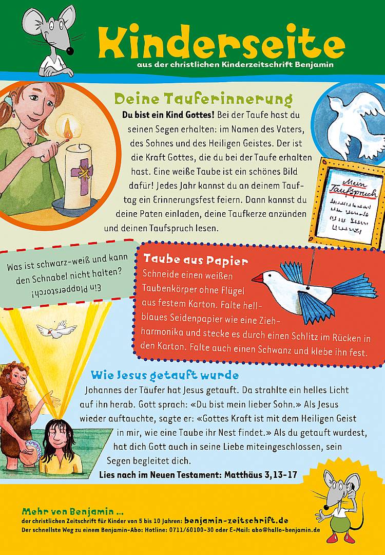 Kinderseite für Euch