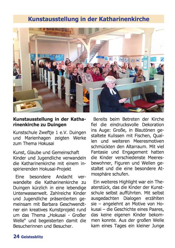 Gemeindebrief Juni - August 2026