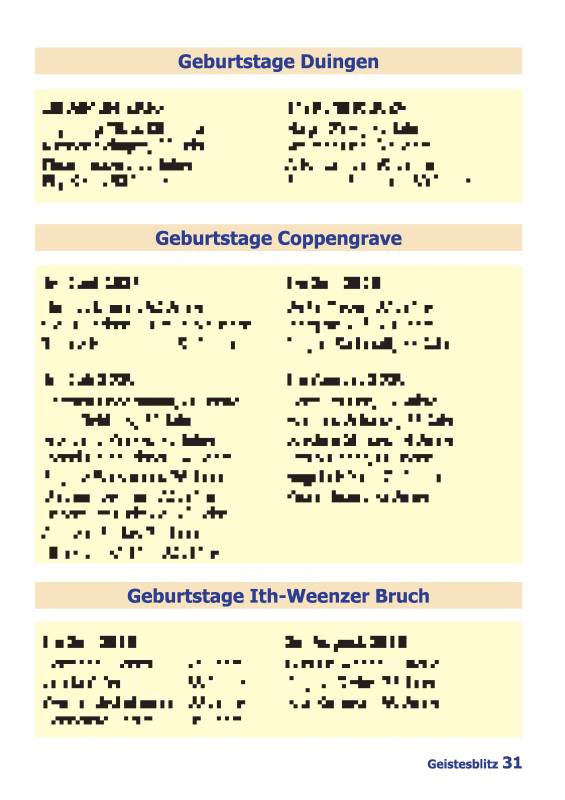 Gemeindebrief Juni - August 2026