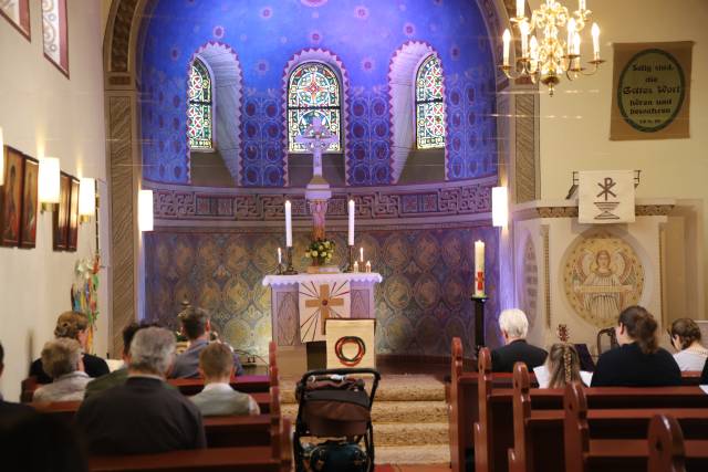 Taufe von Melisande Estelle Kabuth in der St. Franziskuskirche