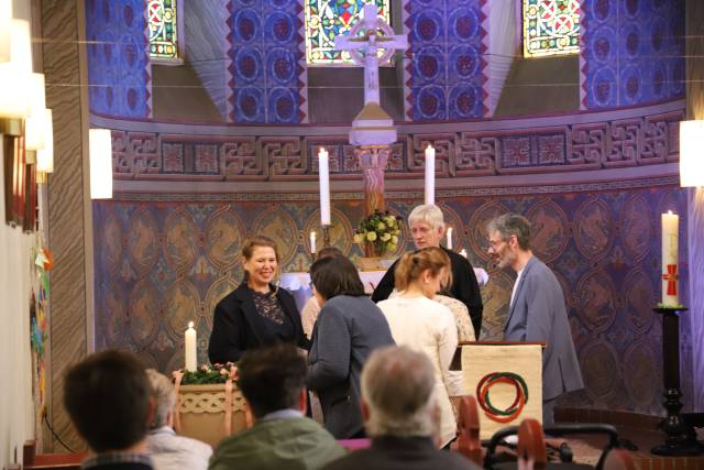 Taufe von Melisande Estelle Kabuth in der St. Franziskuskirche