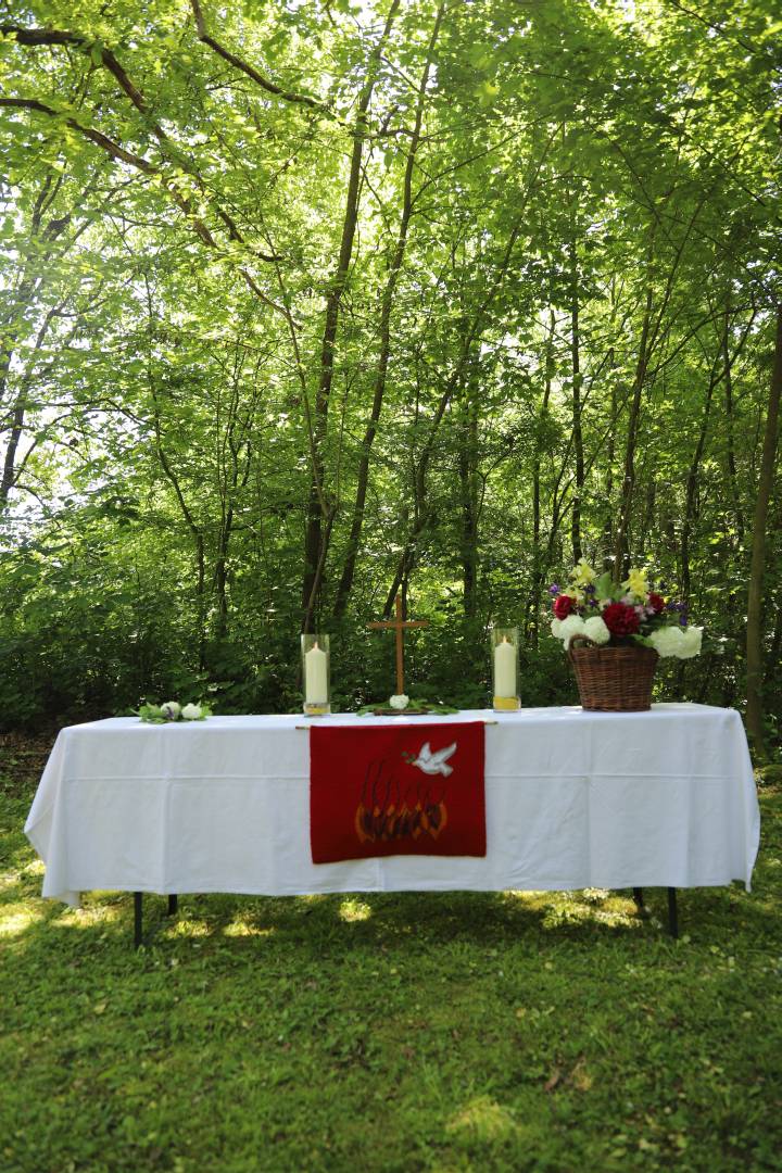 Freiluftgottesdienst am Pfingstmontag