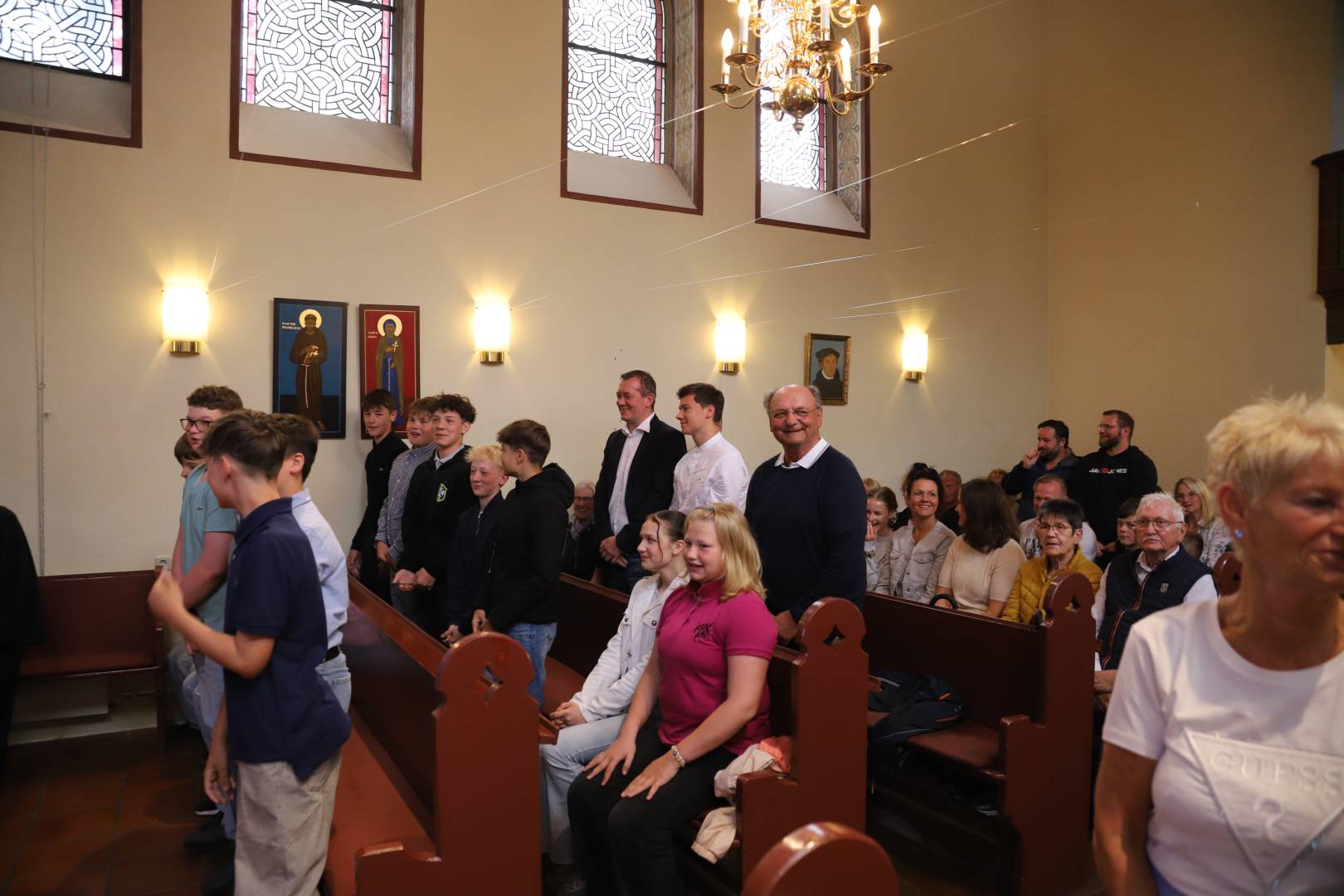 Begrüßungsgottesdienst der Konfirmanden
