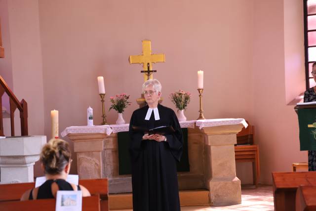 Taufe von Yannis Bock in der St. Maternuskirche in Weenzen