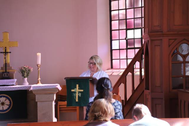Taufe von Yannis Bock in der St. Maternuskirche in Weenzen