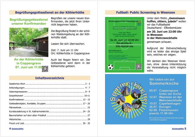 Gemeindebrief September 2026 - November 2026