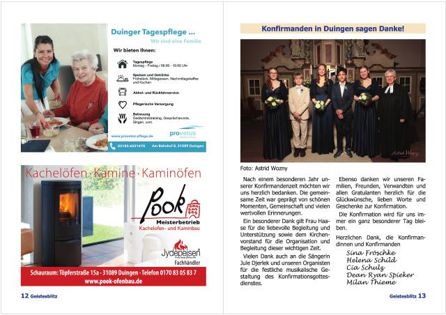Gemeindebrief September 2026 - November 2026