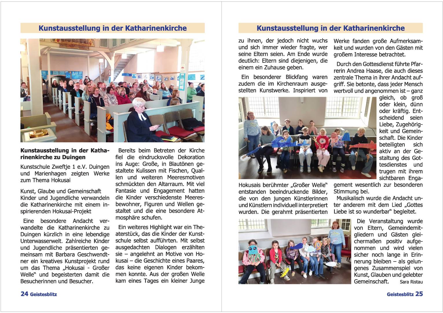 Gemeindebrief September 2026 - November 2026