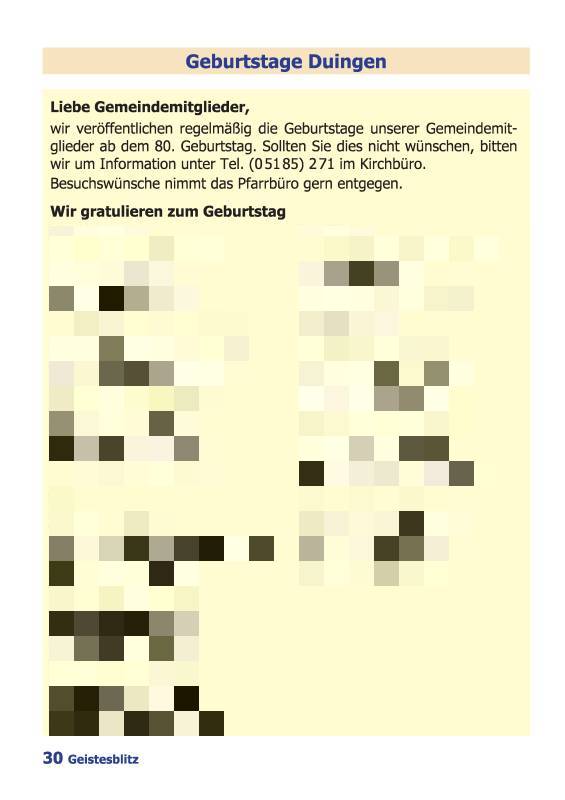 Gemeindebrief September 2026 - November 2026