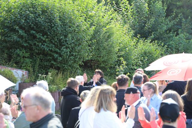 Freiluftgottesdienst im Hilsbad Hohenbüchen