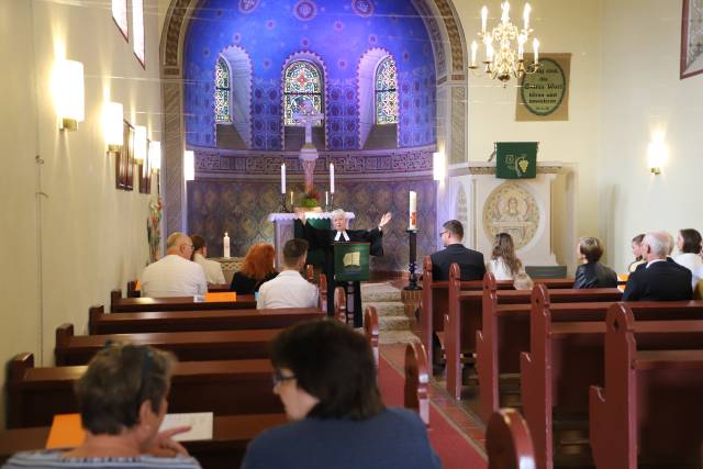Taufe von Luisa Grunwald in der St. Franziskuskirche